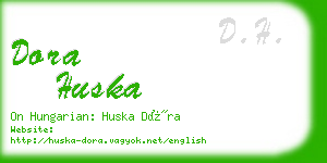dora huska business card